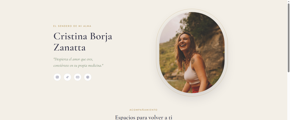 El Sendero de mi alma — web de Cristina BZ, terapeuta